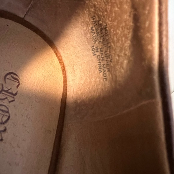 Pointed Toe Brown Faux Suede Flats - Picture 3 of 3